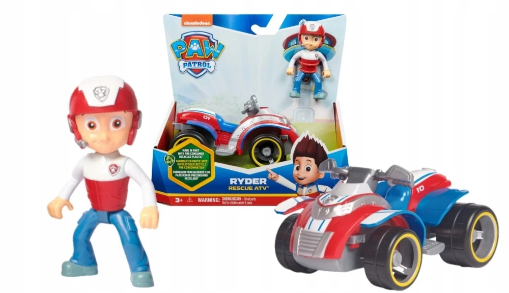 PAW Patrol Ryder`s Rescue ATV Vehicle