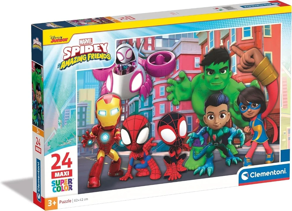 Clementoni Puzzle Spidey And His Friends 24 Pcs