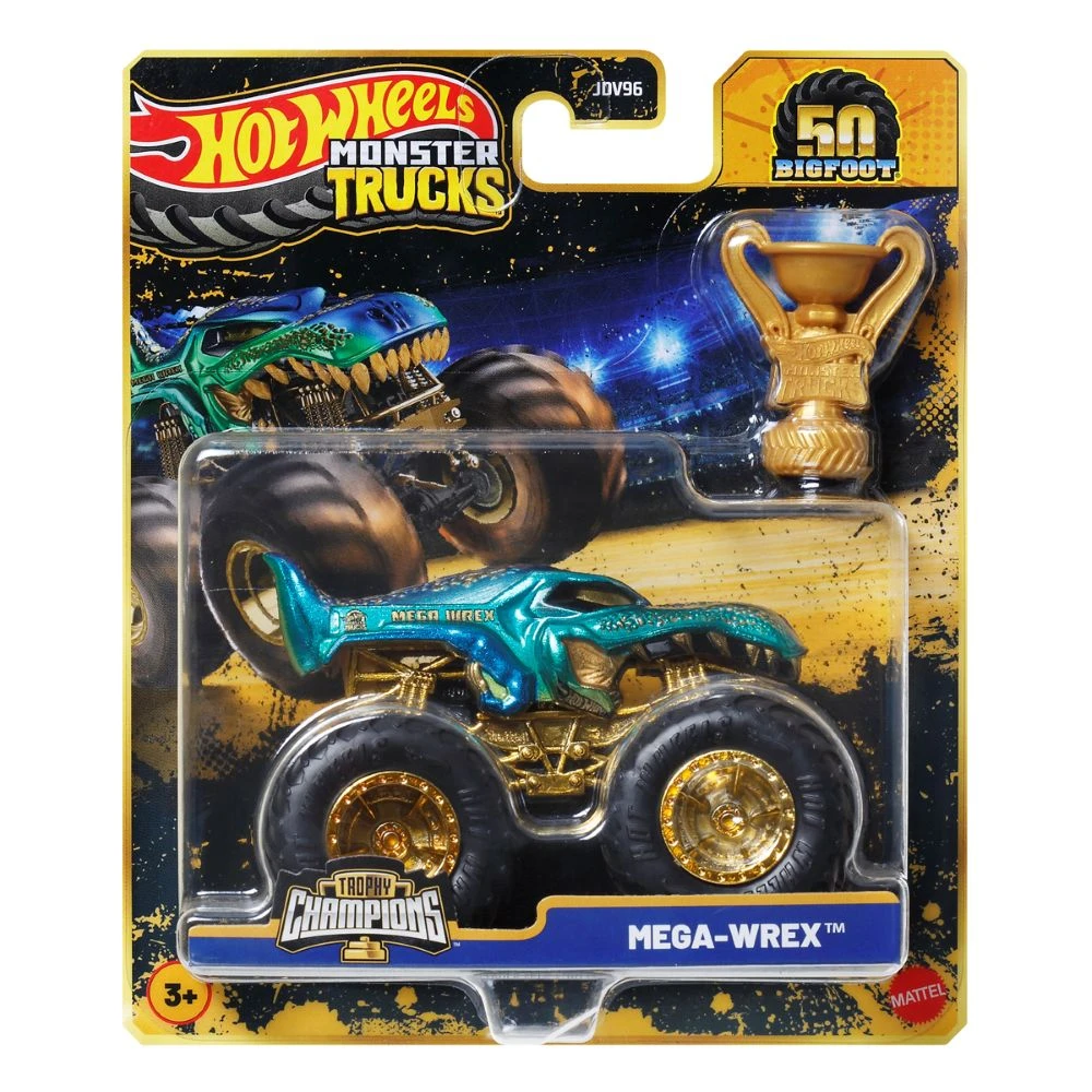 Hot Wheels Monster Trucks Trophy Champions Assrt