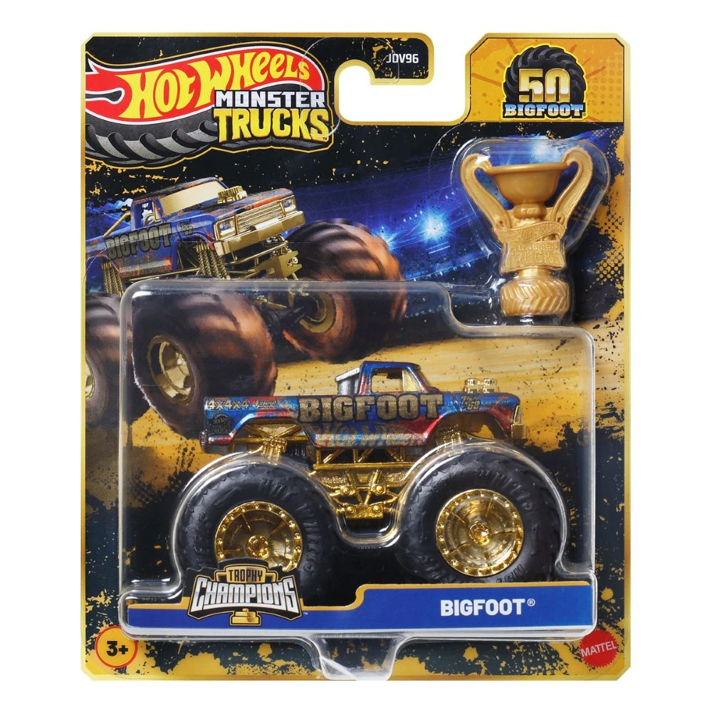 Hot Wheels Monster Trucks Trophy Champions Assrt view 2